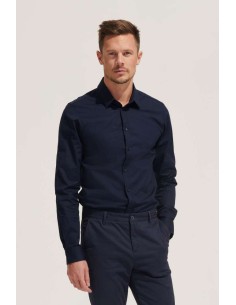 S-SO01426-SOL'S BLAKE MEN - LONG SLEEVE STRETCH SHIRT 2